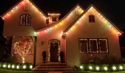 Holiday Lighting Installation